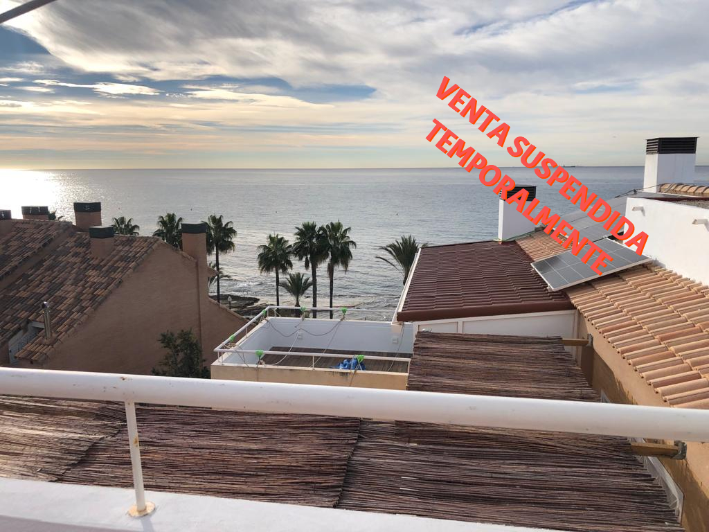 Bungalow en Cabo de las Huertas – Alicante – En primera línea con excelentes vistas al mar